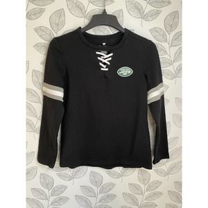 Fanatics New York Jets Long Sleeve Top, Size Med.